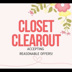 All Items In Closet On Sale. Read Description!